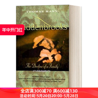 英文原版小说 Buddenbrooks the Decline of a Family 布登勃洛克一家 Thomas Mann托马斯·曼 英文版 进口英语原版书籍