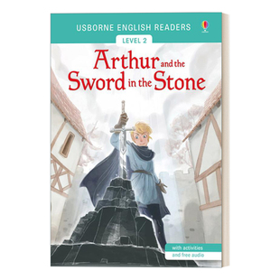 英文原版 English Readers Level 2 The Sword in the Stone 分级阅读2 亚瑟王和石中剑 英文版 进口英语原版书籍