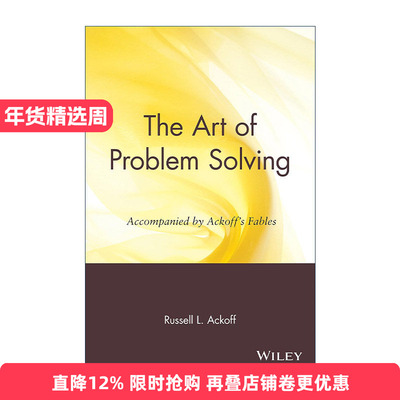 英文原版 The Art of Problem Solving 解决问题的艺术 沃顿管理学院荣誉教授罗素艾可夫 Russell L.Ackoff 进口英语原版书籍