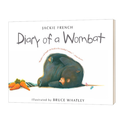 英文原版 Diary of a Wombat 袋熊的日记 平装绘本 英文版 进口英语原版书籍