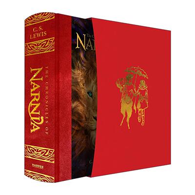 英文原版 The Chronicles of Narnia 7-in-1 纳尼亚传奇7合1 精装豪华收藏版 英文版 进口英语原版书籍