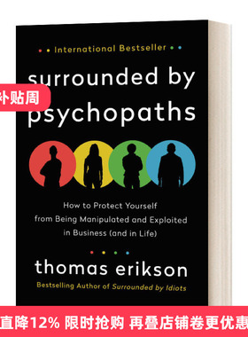 英文原版 Surrounded By Psychopaths 被精神病患者包围 英文版 进口英语原版书籍