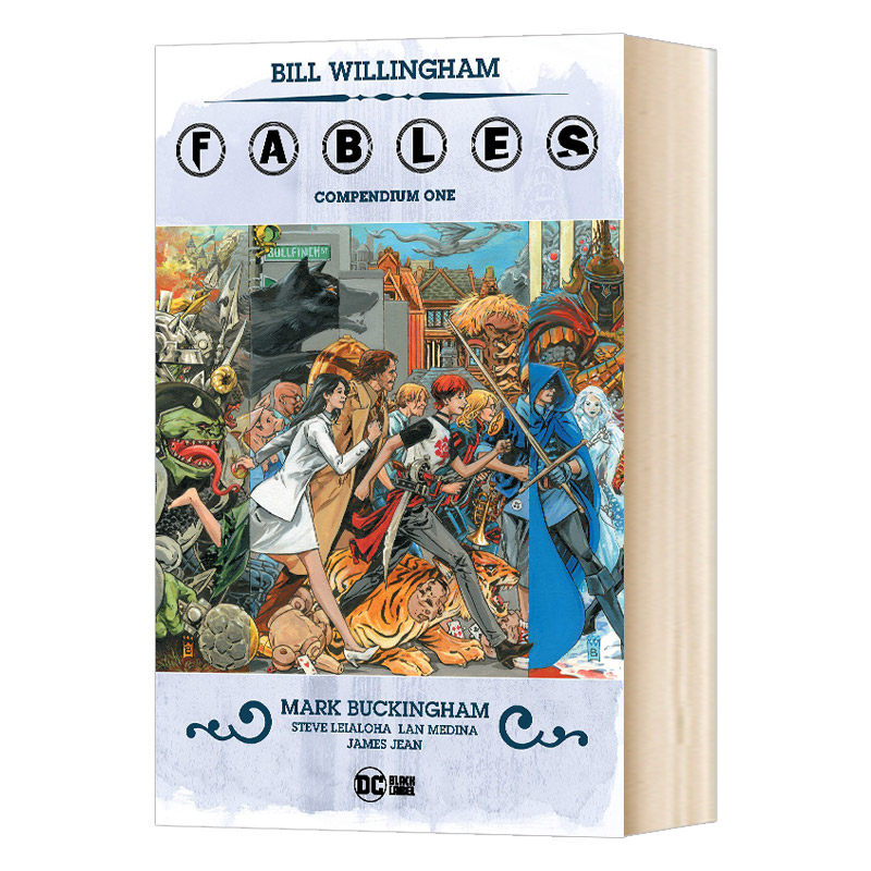 Fables Compendium One 童话镇完全版1 DC漫画进口原版英文书籍