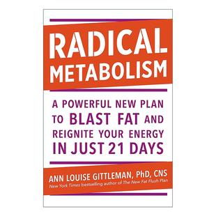 Radical 进口英语原版 Metabolism 英文版 书籍 击溃脂肪21天激进代谢法 英文原版