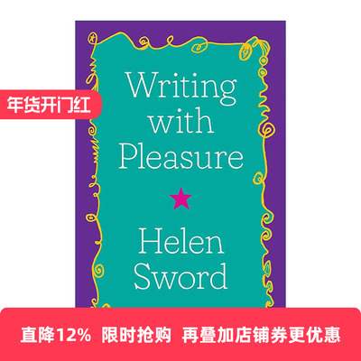 英文原版 Writing with Pleasure Skills for Scholars 快乐写作 学术写作指南作者海伦·索德 精装 普林斯顿 进口英语原版书籍