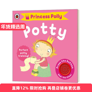 英文原版 Princess Polly's Potty A Ladybird potty training book 波莉公主的便盆 英文版 进口英语原版书籍