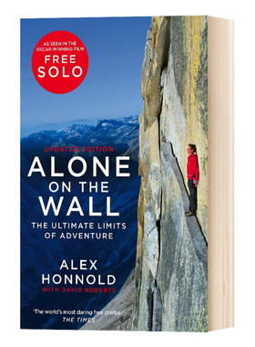 英文原版 Alone on the Wall Alex Honnold and the Ultimate Limits of Adventure 亚历克斯霍诺德传记 英文版 进口英语原版书籍