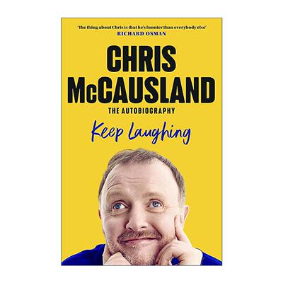 英文原版 Keep Laughing 保持微笑 英国盲人喜剧演员Chris McCausland 自传 英文版 进口英语原版书籍