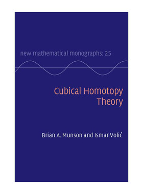 英文原版 Cubical Homotopy Theory 立方体同伦理论 剑桥数学专著系列 英文版 进口英语原版书籍