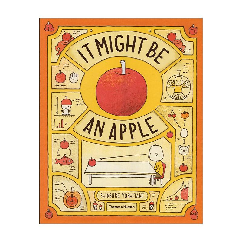 英文原版 It Might Be An Apple 这是苹果吗也许是吧 吉竹伸介 引导孩子认知 激发想象力创造力 儿童精装绘本 进口英语原版书籍