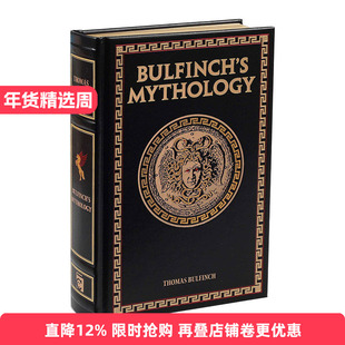英文原版 Bulfinch's Mythology 武神的神话 布尔芬奇神话  Leather-bound Classics 皮革精装 英文版 进口英语原版书籍