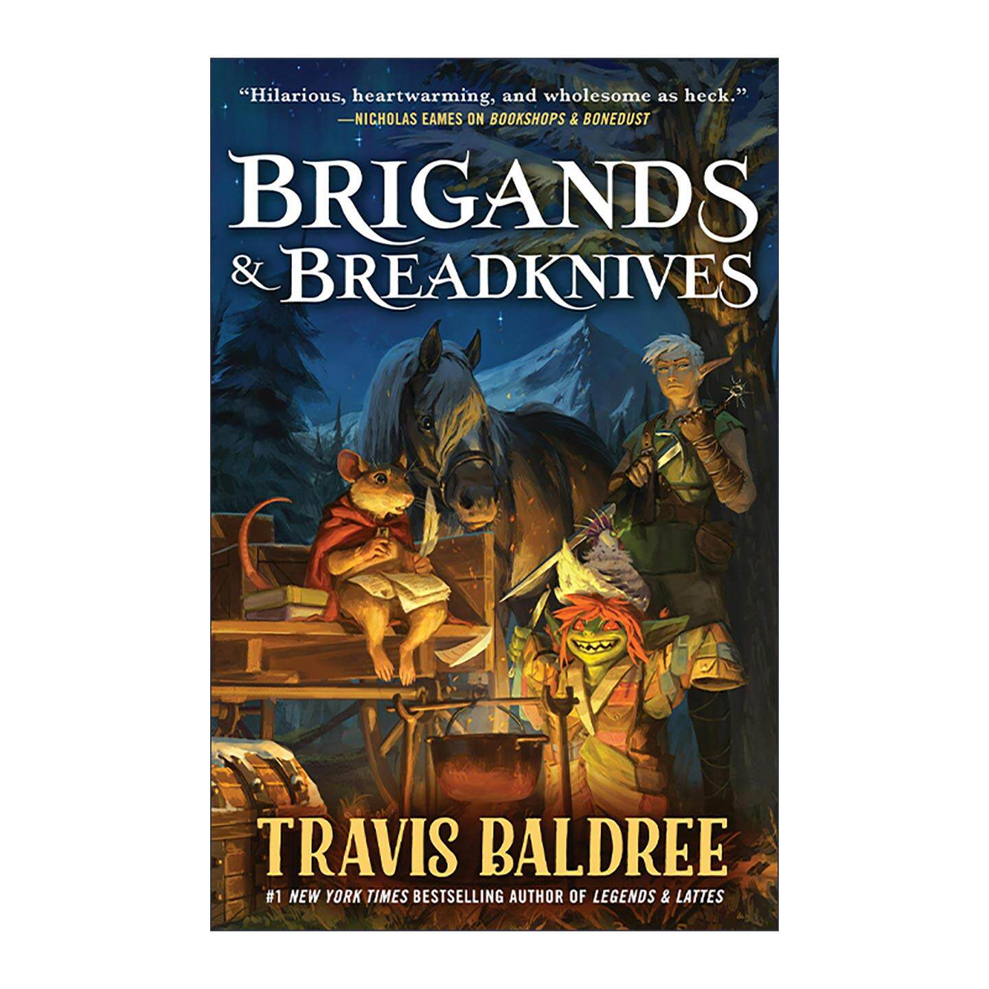 英文原版 Brigands & Breadknives 强盗和面包刀 传奇与拿铁系列 英文版 进口英语原版书籍
