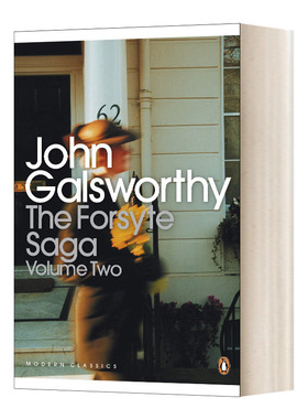 The Forsyte Saga 福尔赛世家：中 高尔斯华绥 企鹅现代经典进口原版英文书籍