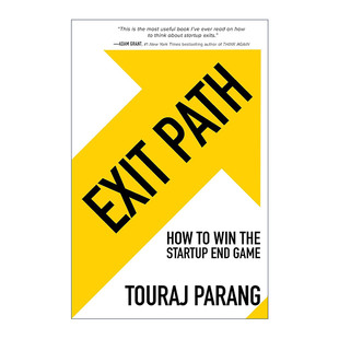 英文原版 Exit Path 退出路径 如何赢得创业游戏 精装 英文版 进口英语原版书籍