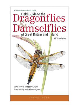 英文原版 Field Guide to the Dragonflies and Damselflies of Great Britain and Ireland 英国及爱尔兰蜻蜓类野外指南 进口