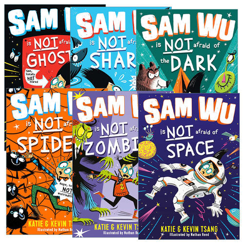山姆不是胆小鬼系列6册 Sam Wu Is NOT Afraid of进口原版英文书籍