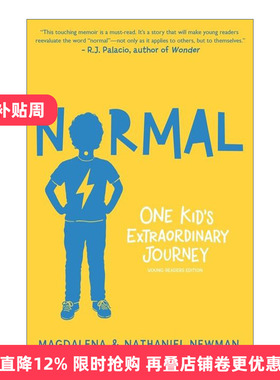 英文原版 Normal One Kid's Extraordinary Journey 正常 一个孩子的不平凡之旅 影视原著 英文版 进口英语原版书籍