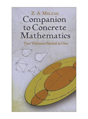 英文原版 Companion to Concrete Mathematics Dover Books on Mathematics 具体数学指南 两卷合订 Melzak Z 进口英语原版书籍