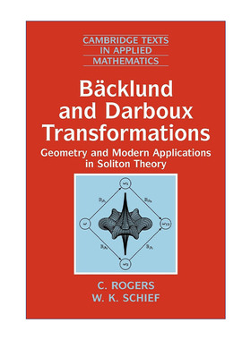 英文原版 Backlund and Darboux Transformations B?cklund变换和Darboux变换 几何与孤立子理论中的应用 英文版 进口英语原版书