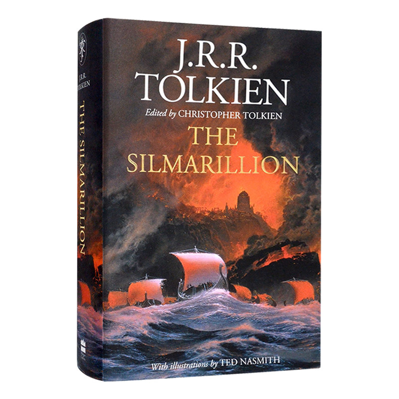 The Silmarillion 精灵宝钻 新版插图版 托尔金精装版进口原版英文书籍