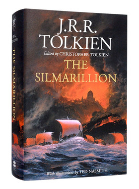 The Silmarillion 精灵宝钻 新版插图版 托尔金精装版进口原版英文书籍