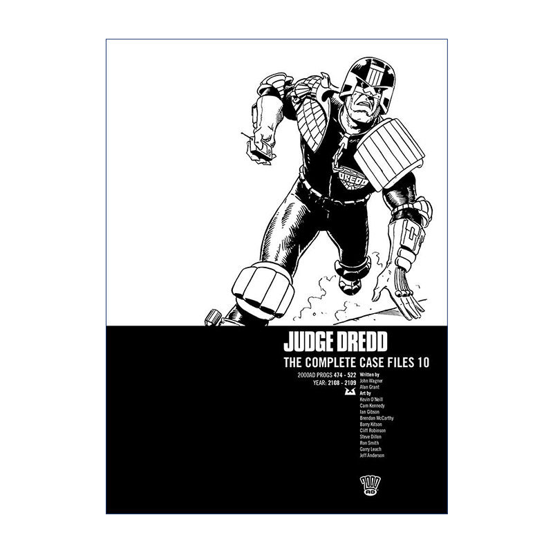 Judge Dredd Case File 10 特警判官 漫画合集10进口原版英文书籍