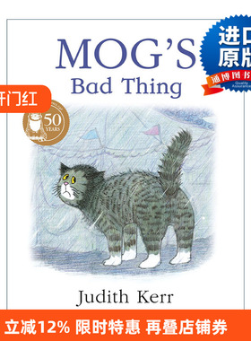 Mog's Bad Thing 小猫格格做坏事 朱迪思·克尔经典绘本 彩色插画进口原版英文书籍