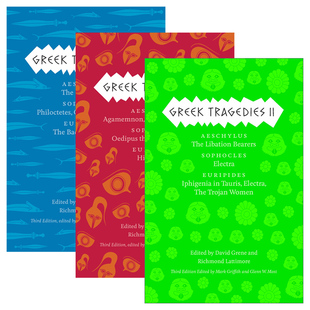 英文原版 Greek Tragedies Aeschylus 希腊悲剧系列3册 埃斯库罗斯 Mark Griffith  进口英语原版书籍