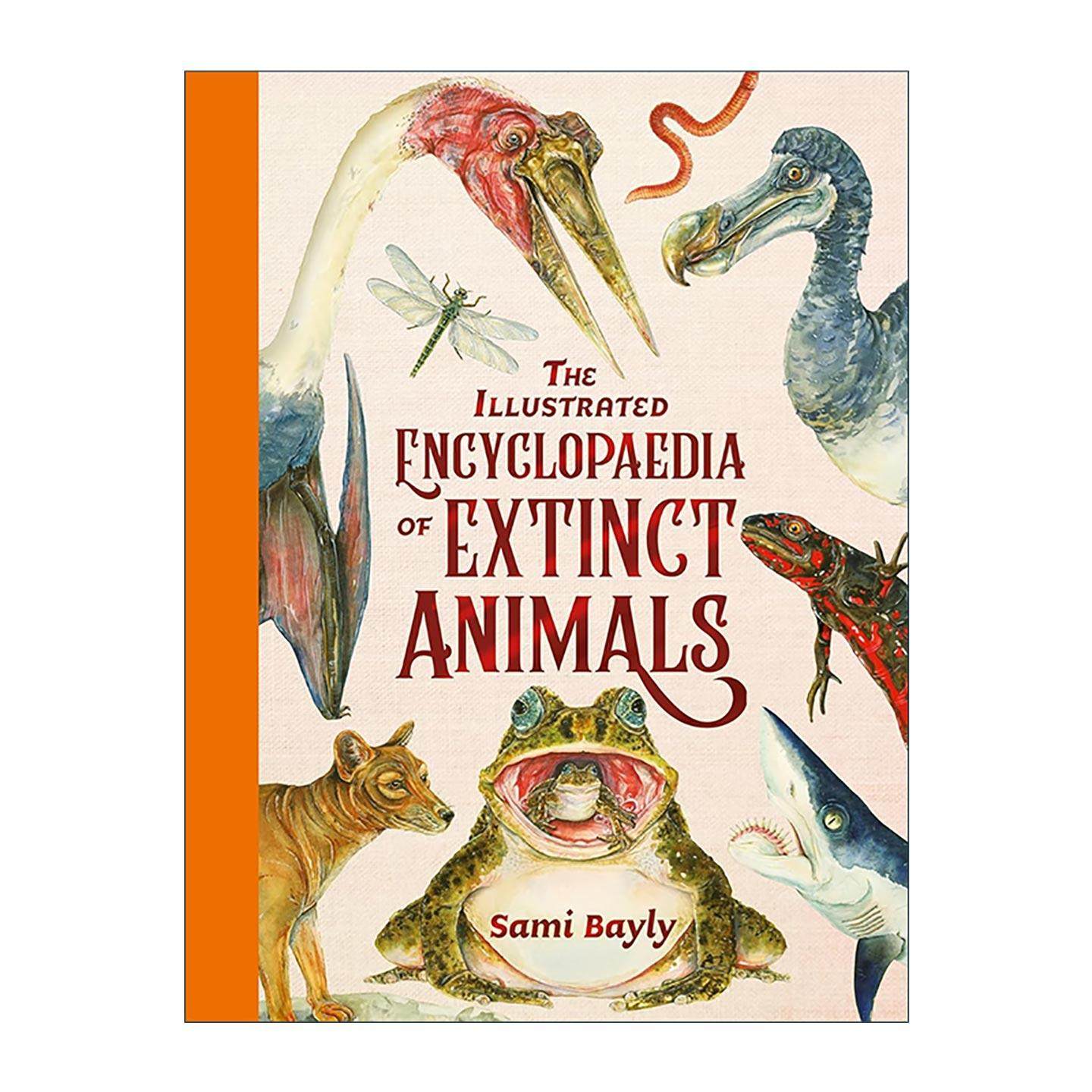 英文原版 The Illustrated Encyclopaedia of Extinct Animals 灭绝动物全彩插图图解百科全书 儿童科普百科读物精装 英文版