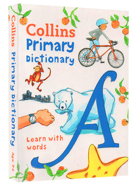 柯林斯小学生字典词典 Collins Primary Dictionary 英文原版小学辅导辅助 柯林斯初级英英字典词典 图解词典