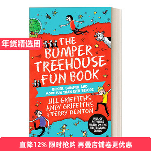 英文原版 The Bumper Treehouse Fun Book 小屁孩树屋系列 活动书解题游戏 儿童益智游戏 英文版 进口英语原版书籍