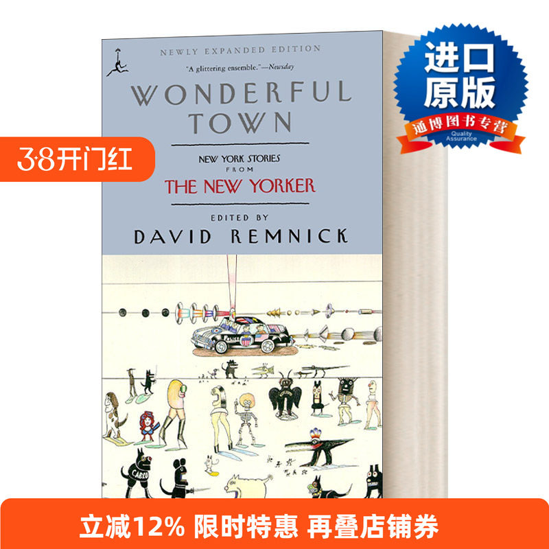 英文原版小说 Wonderful Town New York Stories from The New Yorker 奇妙小镇 纽约客的纽约故事 英文版 进口英语原版书籍