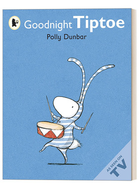 英文原版绘本 Goodnight Tiptoe  晚安小脚尖  提莉和她的朋友 BBC动画片原著 英文版 进口英语原版书籍