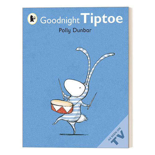 英文原版绘本 Goodnight Tiptoe  晚安小脚尖  提莉和她的朋友 BBC动画片原著 英文版 进口英语原版书籍