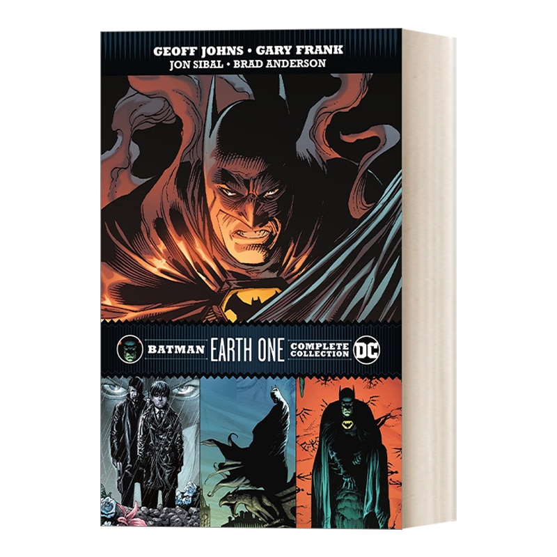 英文原版 Batman Earth One Complete Collection 蝙蝠侠一号地球完全版 DC漫画 Geoff Johns 英文版 进口英语原版书籍