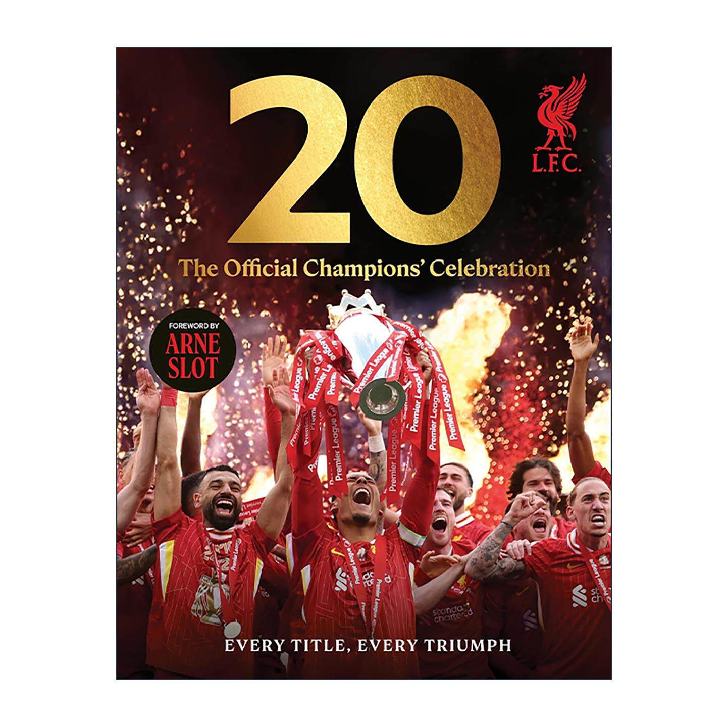 英文原版 20 庆祝第20个联赛冠军 英超利物浦俱乐部编年史纪念册 精装 英文版 进口英语原版书籍