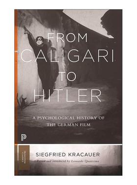 英文原版 From Caligari to Hitler Princeton Classics 从卡里加利到希特勒 德国电影心理史 普林斯顿经典 齐格弗里德·克拉考尔