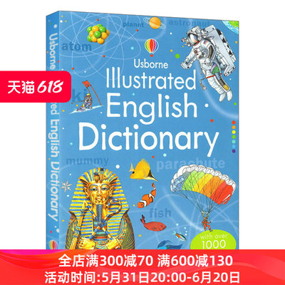 Illustrated English Dictionary 儿童英语词典 插图版进口原版英文书籍