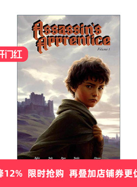 英文原版 Assassin's Apprentice Volume 1 The Graphic Novel 刺客学徒漫画1 罗宾霍布刺客正传系列1 英文版 进口英语原版书籍
