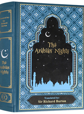 一千零一夜 天方夜谭 The Arabian Nights 英文原版故事书 世界文学名著 阿拉伯之夜 阿拉伯民间故事集 Canterbury Classics