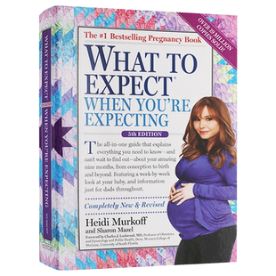 海蒂怀孕大百科 What to Expect When You're Expectin 英文原版 第5版 孕期指导指南 生活健康 Heidi Murkoff 英文版进口英语书籍
