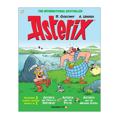Asterix Omnibus Vol. 9 高卢英雄历险记 25-27 合订本 卷九进口原版英文书籍
