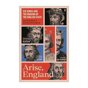 崛起吧英格兰 六位国王与英国国家 进口英语原版 Arise 书籍 英文版 England 金雀花王朝中世纪英格兰历史 英文原版 形成