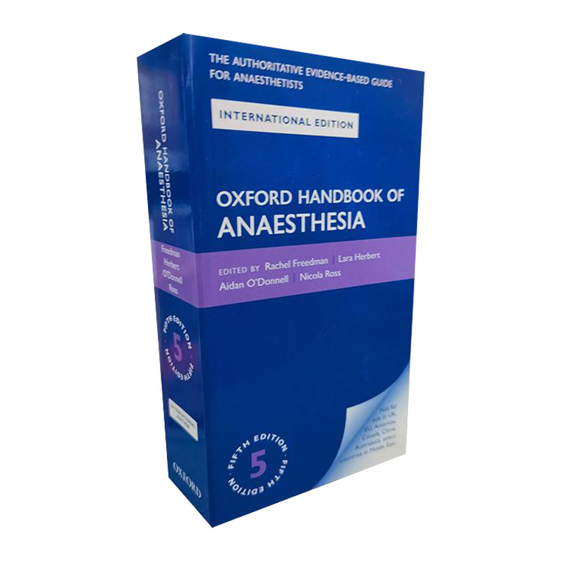 Oxford Handbook of Anaesthesia  牛津麻醉手册 第五版进口原版英文书籍