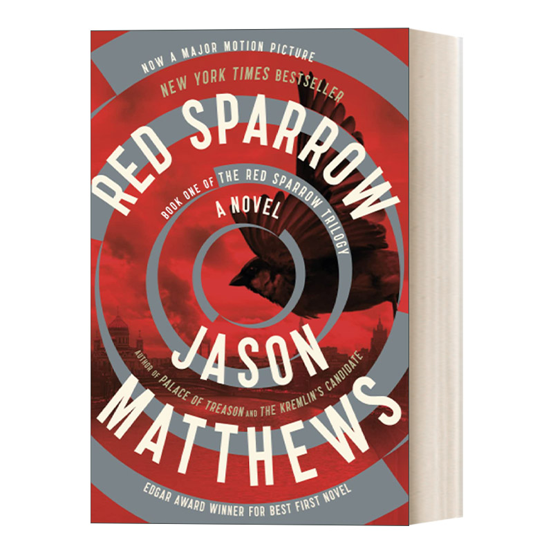 Red Sparrow  红雀三部曲之一 贾森 马修斯 奥巴马书单 谍战小说进口原版英文书籍