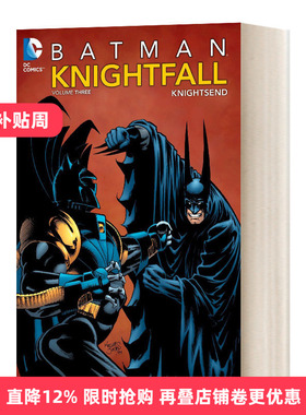 英文原版 Batman Knightfall Vol 3 KnightsEnd 蝙蝠侠骑士陨落第三部 DC漫画 英文版 进口英语原版书籍