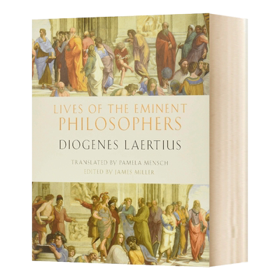 Lives of the Eminent Philosophers  杰出哲学家第欧根尼·拉尔修的生活进口原版英文书籍
