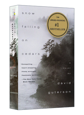 雪落香杉树 英文原版小说 Snow Falling on Cedars 现代经典电影小说 福克纳奖  进口原版英语书籍 戴维·伽特森 David Guterson