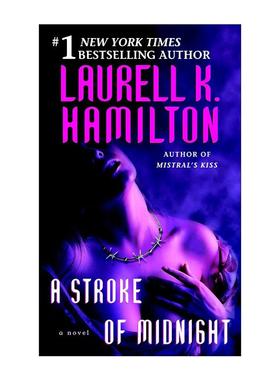 英文原版 A Stroke of Midnight Merry Gentry 04 梅里·金特里系列4 午夜钟声 奇幻小说 英文版 进口英语原版书籍