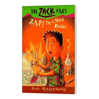 英文原版 Zap! I'm a Mind Reader The Zack Files 04 糟了!我是一个读心者 扎克档案04 英文版 进口英语原版书籍